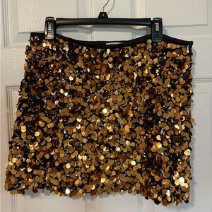 Zara Sequin Mini Skirt